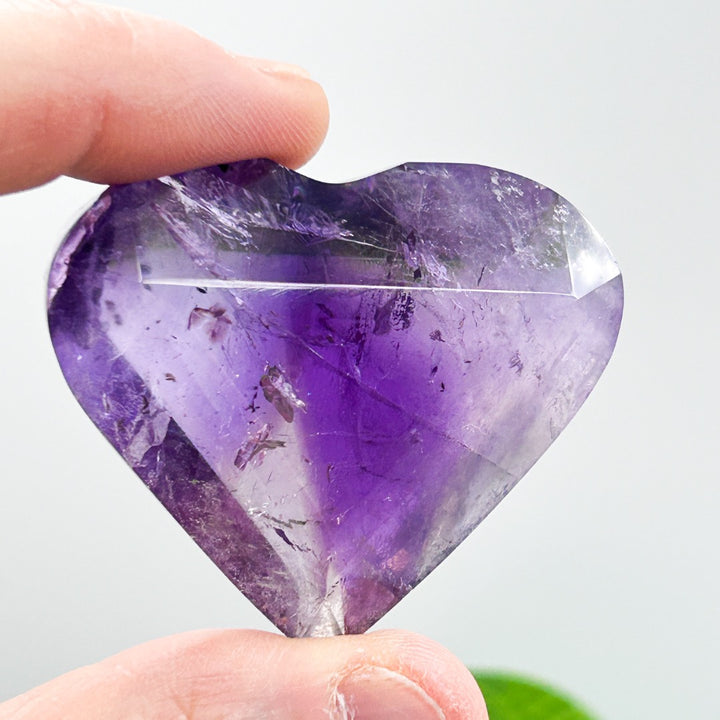Super Seven  Melody Stone Polished Heart ( 29 )