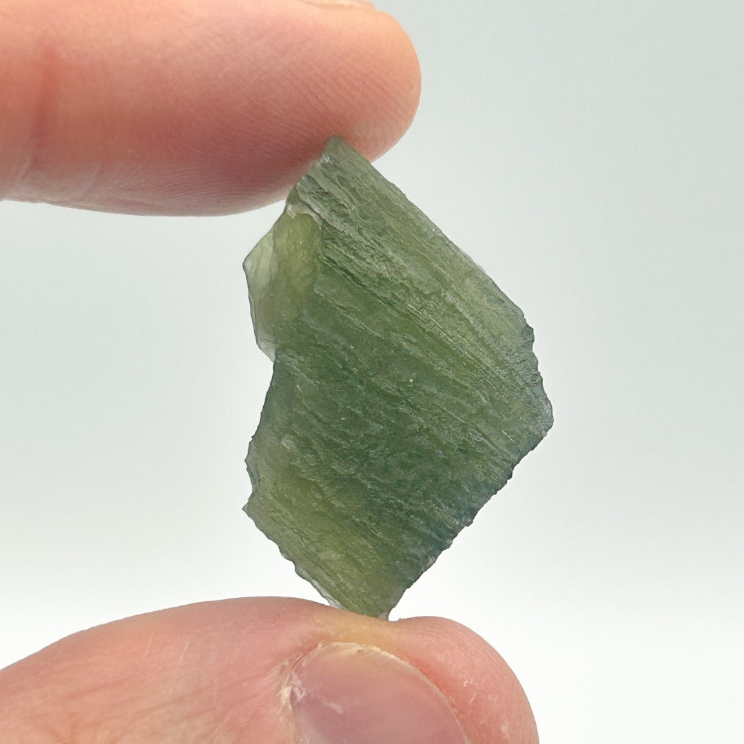 Moldavite Natural Tektite Powerful Crystal 4-gm ( 9 )