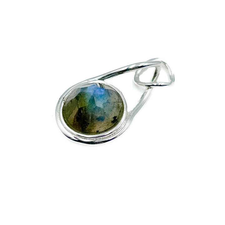 Labradorite Sterling Silver Pendant ( 924532 )