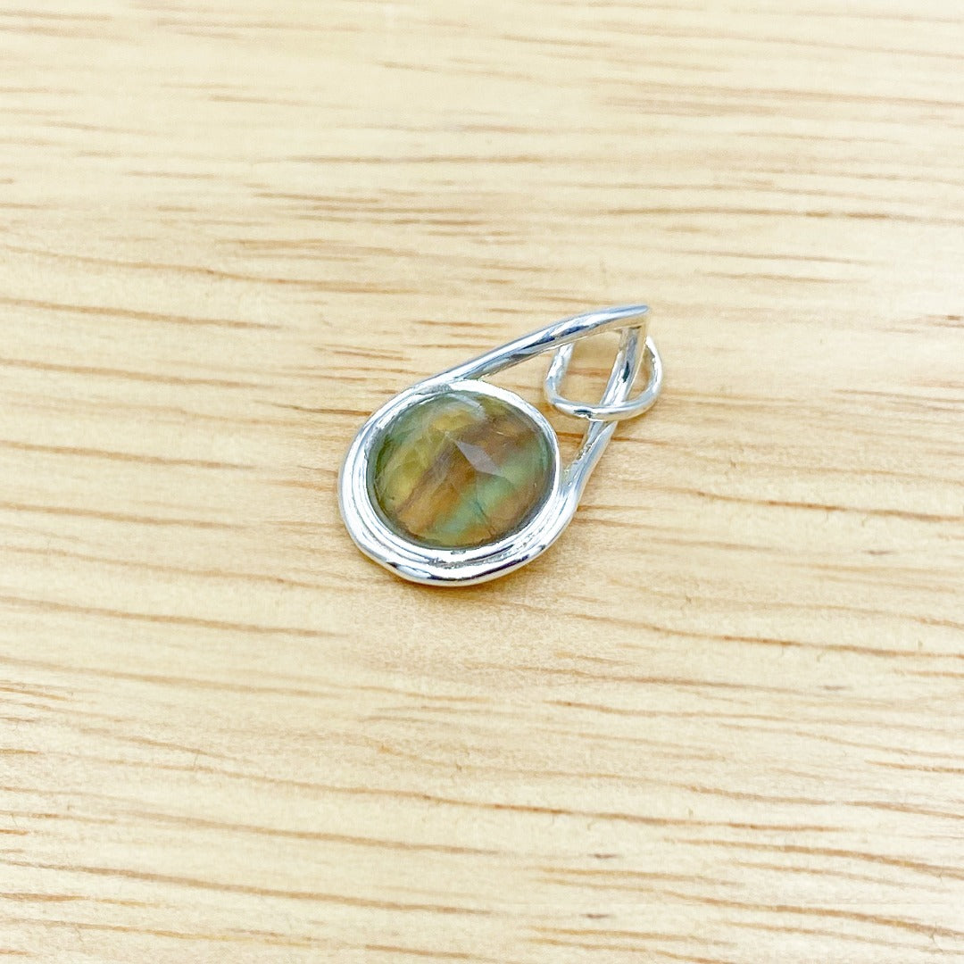 Fluorite Sterling Silver Pendant ( 926963 )