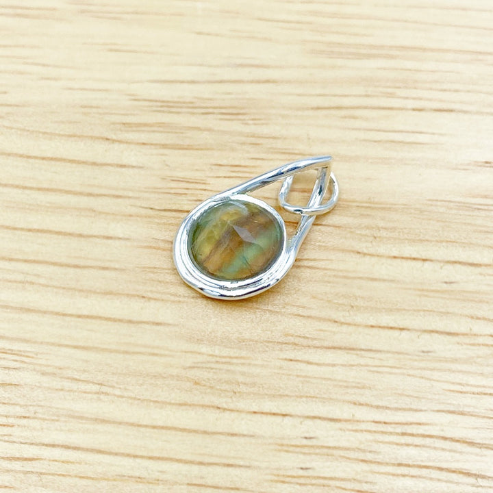 Fluorite Sterling Silver Pendant ( 926963 )