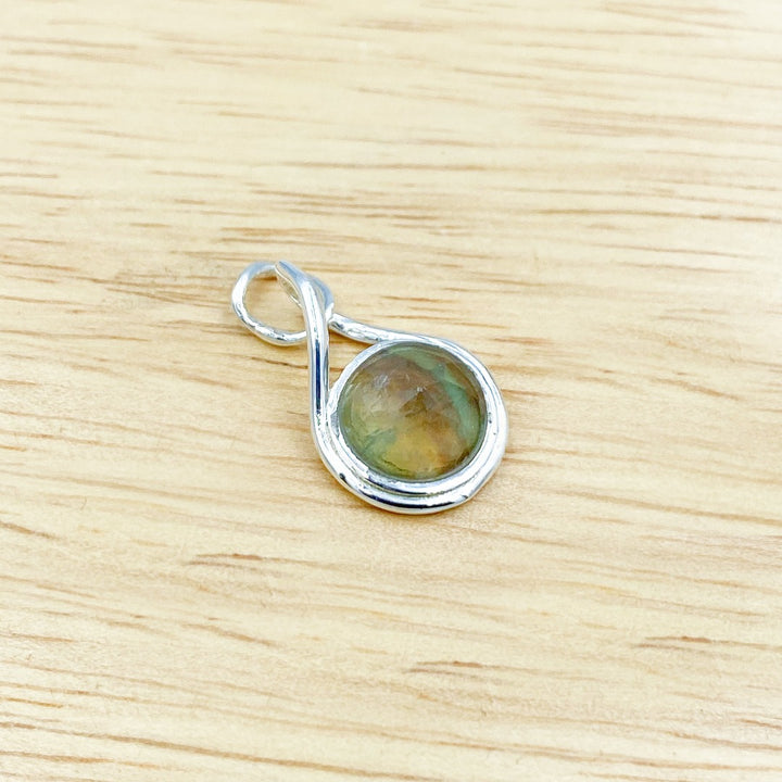 Fluorite Sterling Silver Pendant ( 926963 )