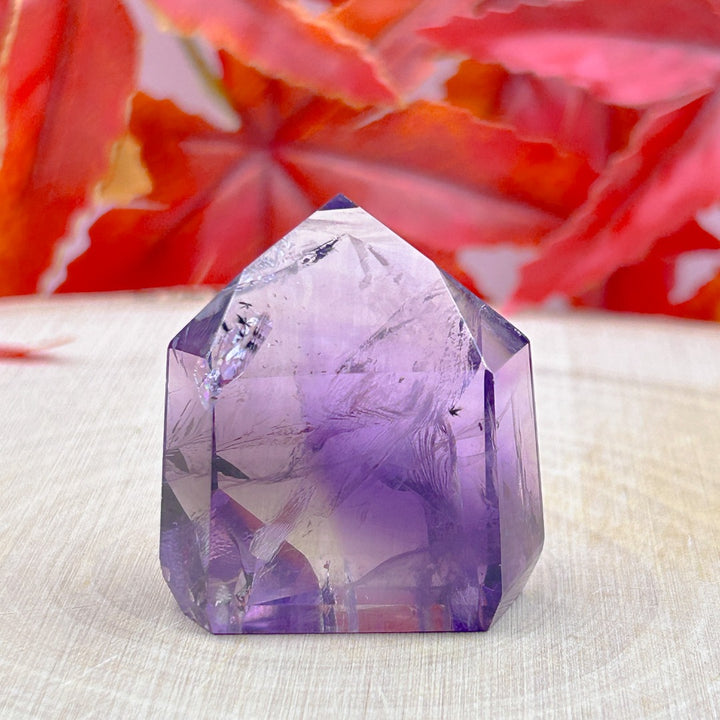 Amethyst Polished Crystal Cut Crystal Piece ( 907217  )