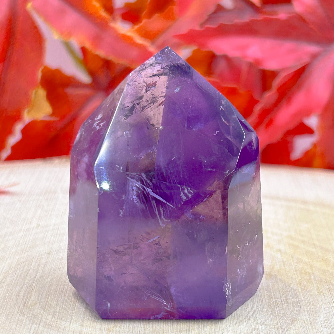 Amethyst Polished Crystal Cut Crystal Piece ( 871791 )
