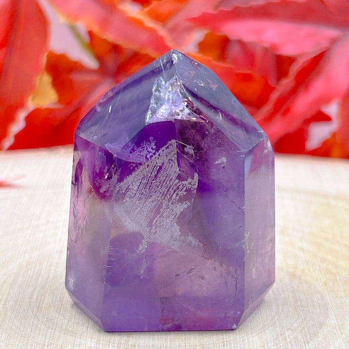 Amethyst Polished Crystal Cut Crystal Piece ( 871791 )