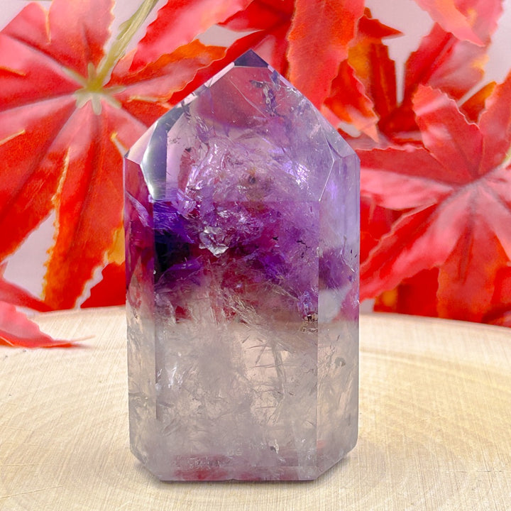 Amethyst Polished Crystal Cut Crystal Piece ( 516830 )