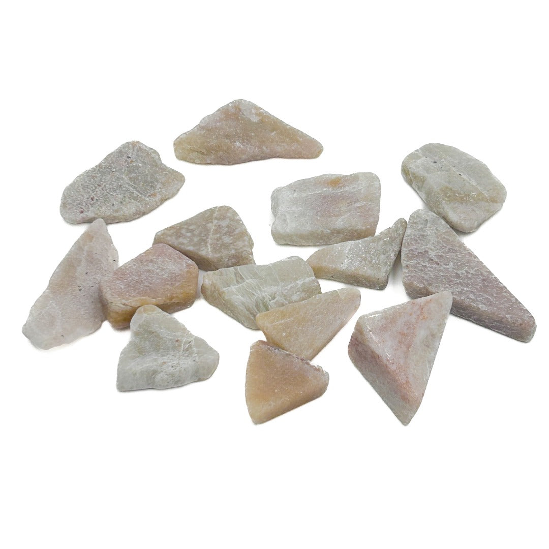 Lithium Light Quartz Crystal Polished Tumblestone  ( 954809 )