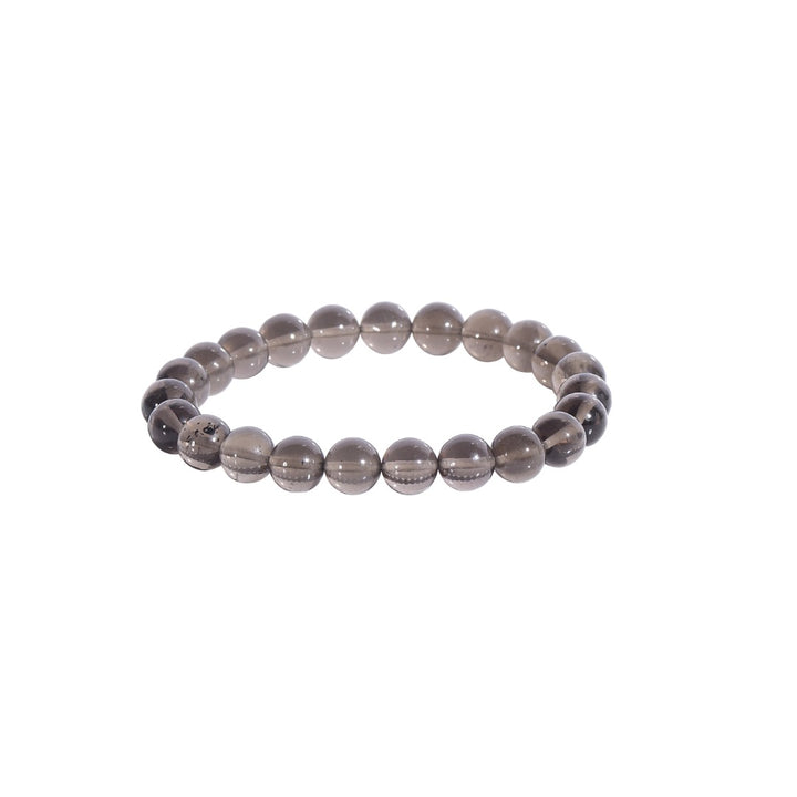 Colombianite Tektite 8mm Beaded Bracelet