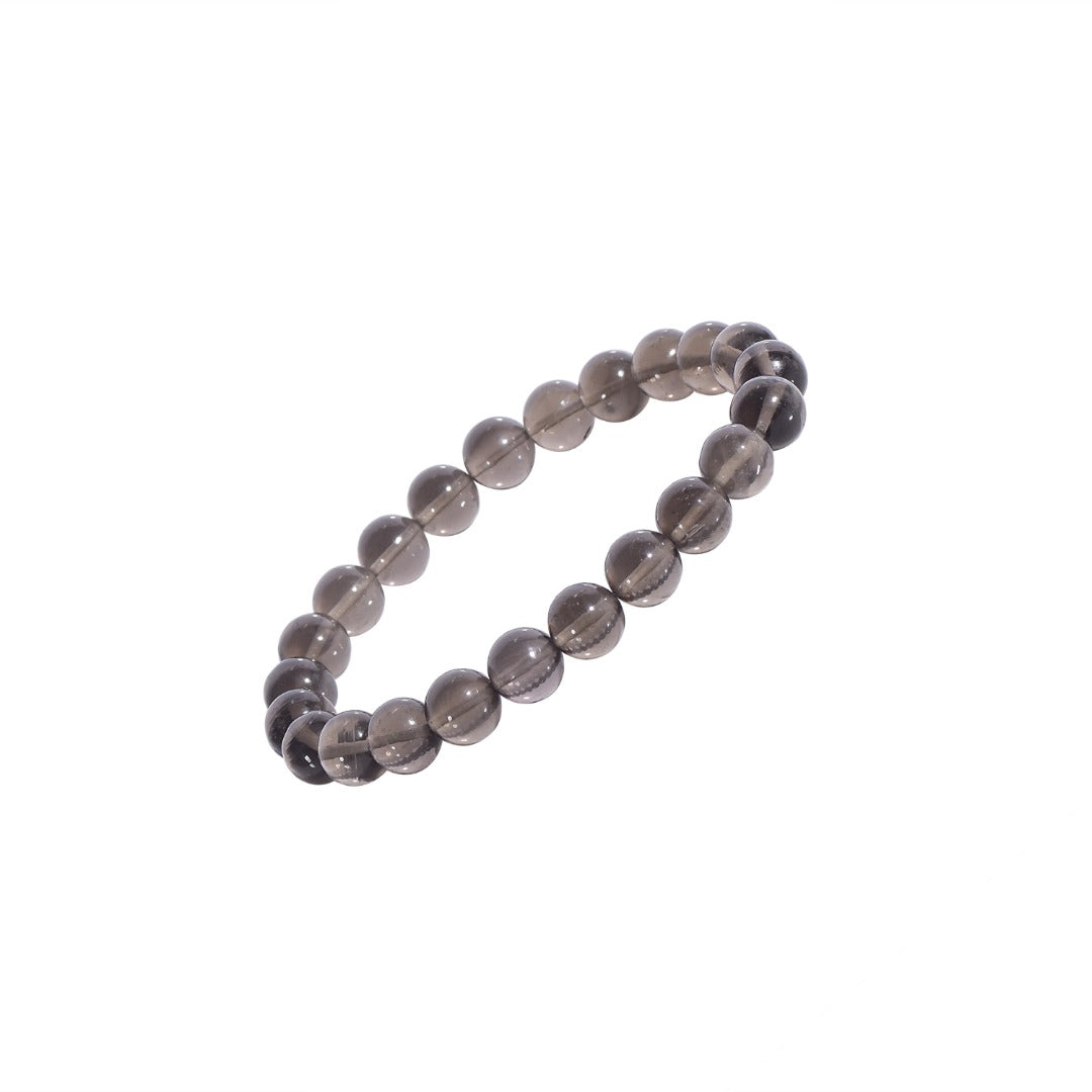 Colombianite Tektite 8mm Beaded Bracelet