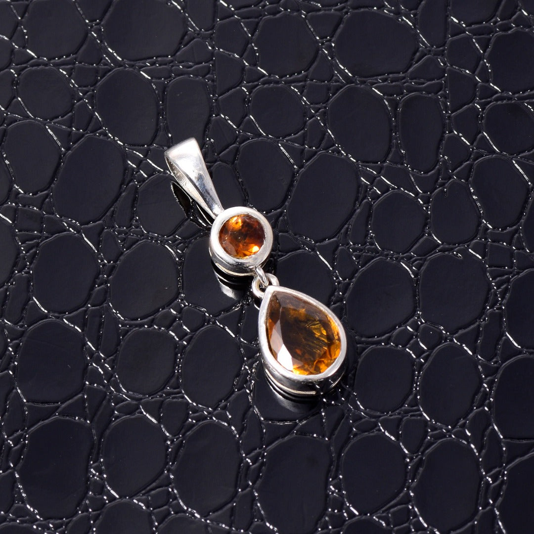 Tourmaline Sterling Silver Pendant ( DSCO494 )