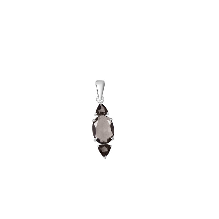 Cintamani Oval Sterling Silver Pendant ( DSCO498 )
