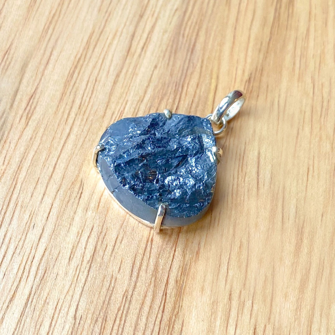 Silicon Carbide Sterling Silver Pendant  (698915 )