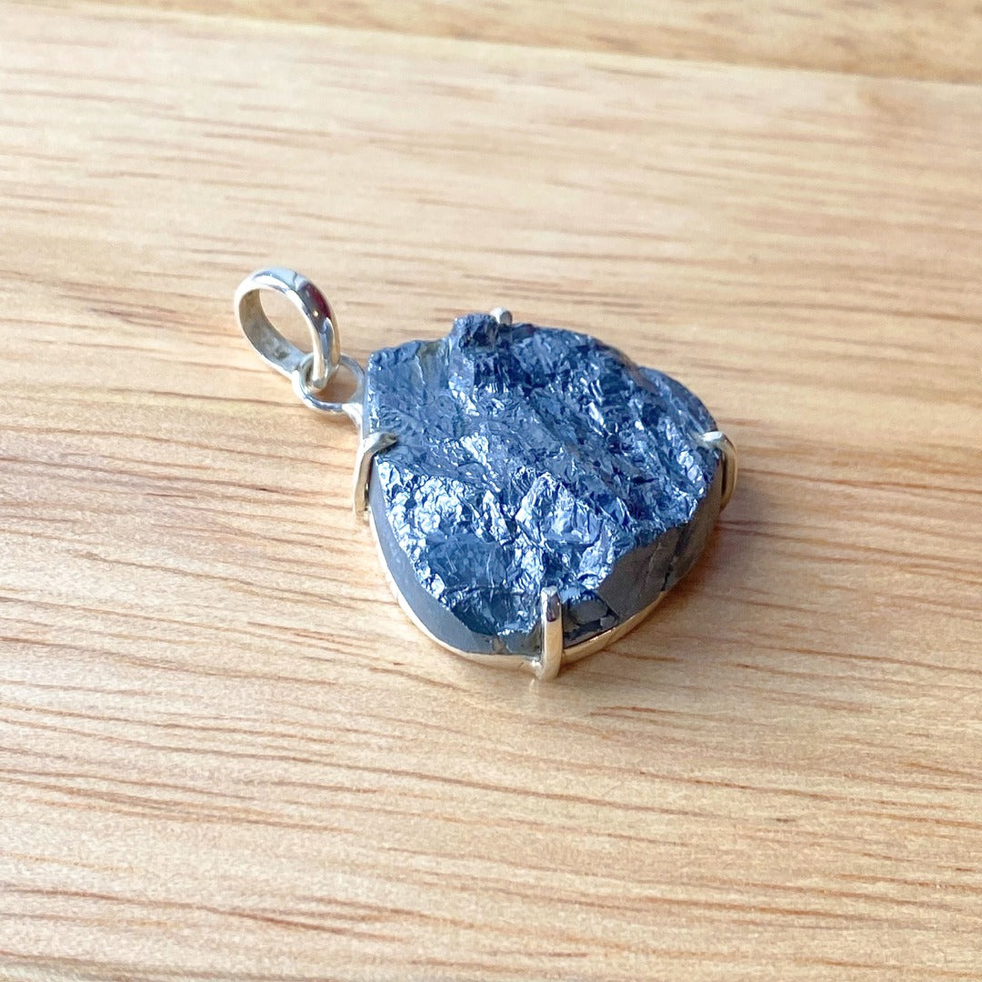 Silicon Carbide Sterling Silver Pendant  (698915 )