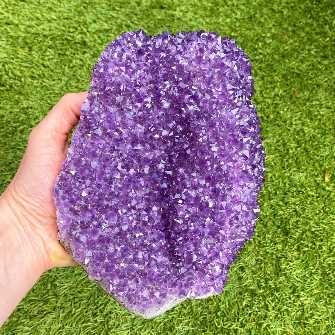 Uruguayan Amethyst Display Piece Crystal Healing  ( 984024 )