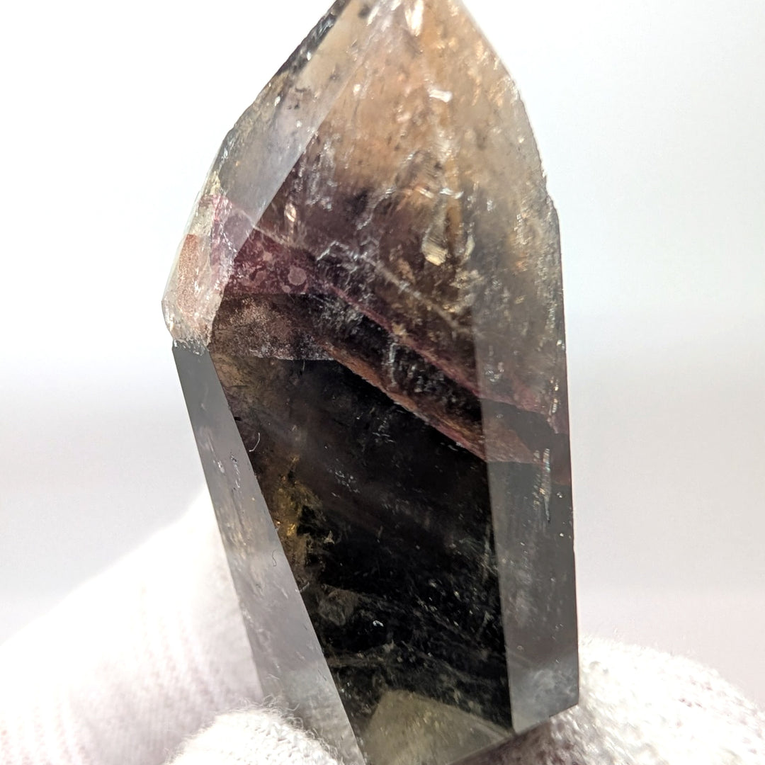 Super Seven Phantom Quartz Point 15g Polished Sacred Seven Crystal