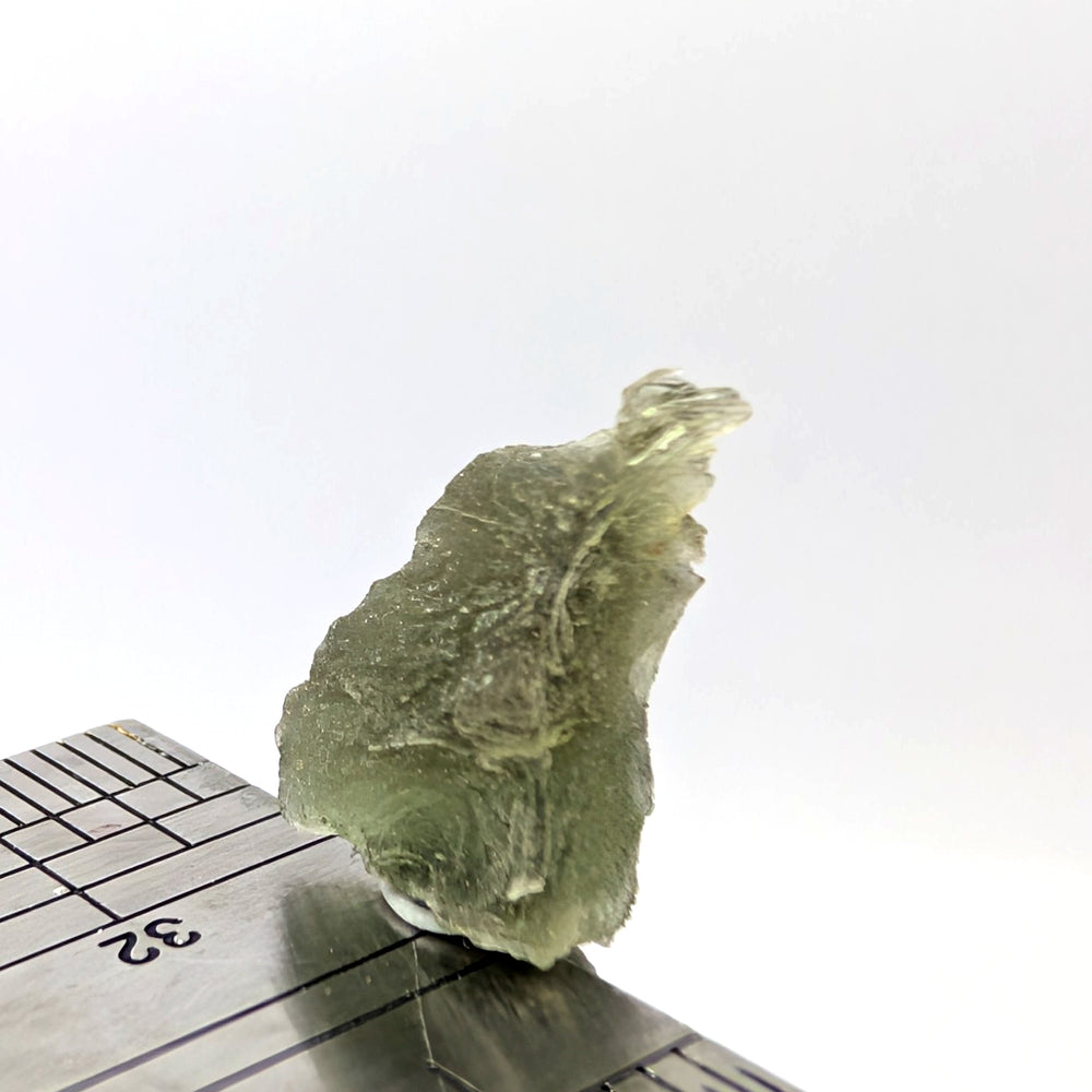 Moldavite Tektite Specimen 0.5g Raw Delicate Czech Glass