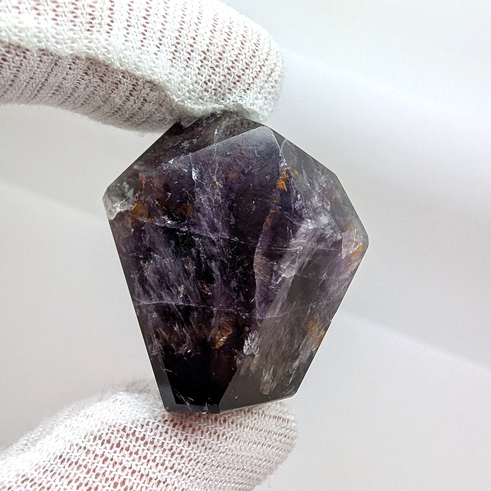 Super Seven Crystal Point 26g Polished Rainbow Sacred Seven Quartz