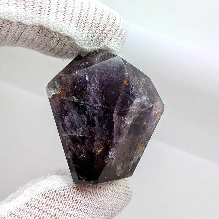 Super Seven Crystal Point 26g Polished Rainbow Sacred Seven Quartz