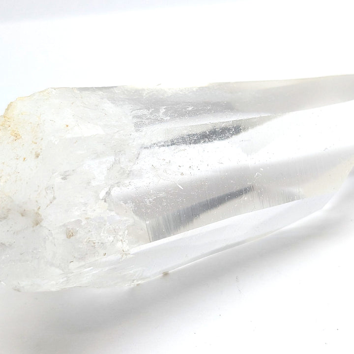 Satyaloka Clear Azeztulite Point 293g High Clarity Quartz Wand