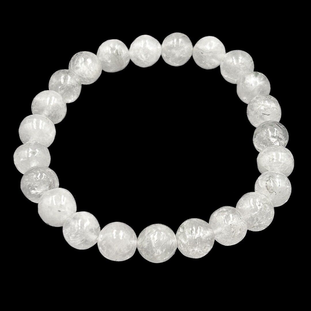 Danburite 8mm Beaded Healing Bracelet ( 80854)