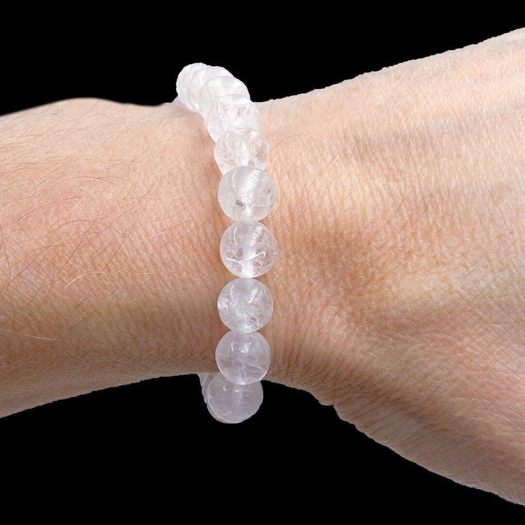 Danburite 8mm Beaded Healing Bracelet ( 80854)