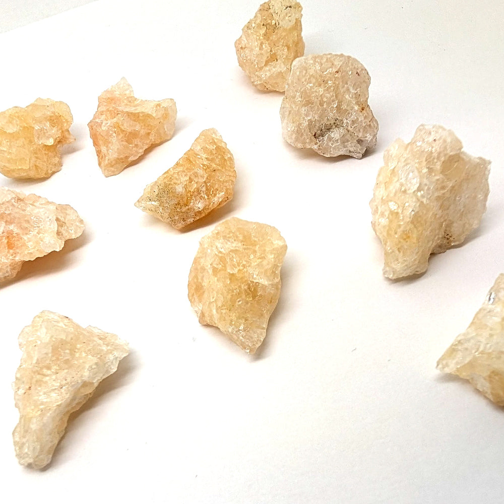 Himalaya Gold Azeztulite Raw Crystal Specimen High Frequency