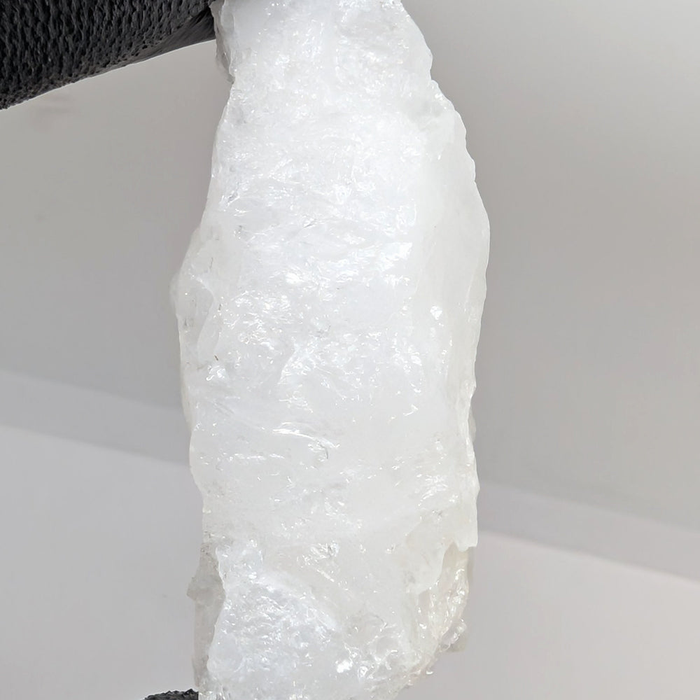 White Azeztulite Raw Quartz Specimen 20g High Frequency Stone