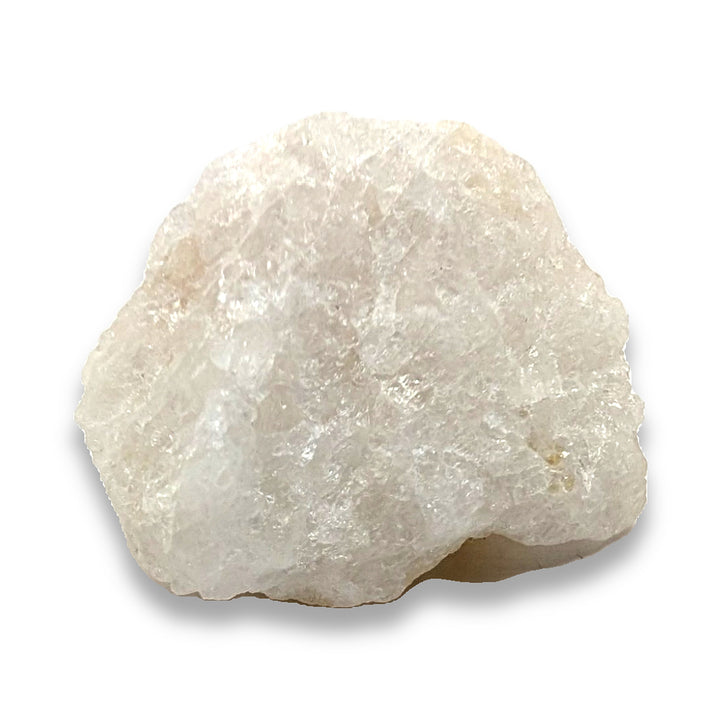 White Azeztulite Raw Crystal Specimen 16.3g High Frequency Quartz