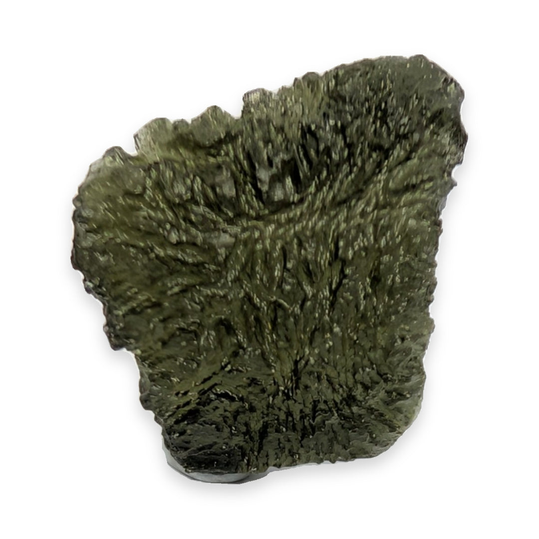 Moldavite Specimen 5.6g Raw Besny Sculpted Czech Tektite