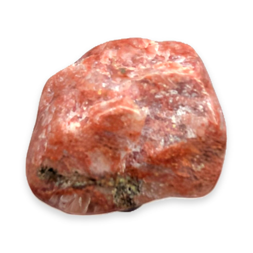 Pink Azeztulite Tumbled Stone 6.1g Polished Quartz Specimen