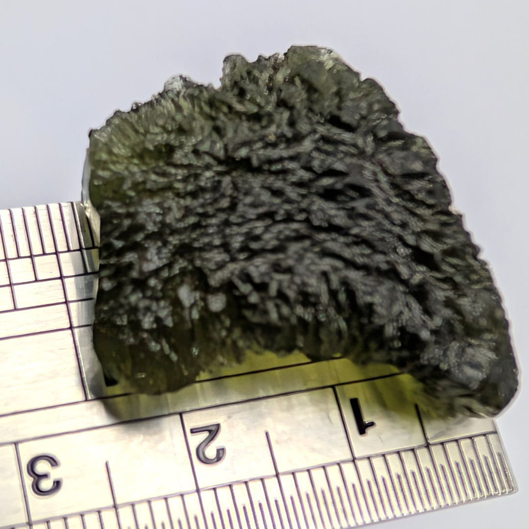 Moldavite Specimen 5.6g Raw Besny Sculpted Czech Tektite