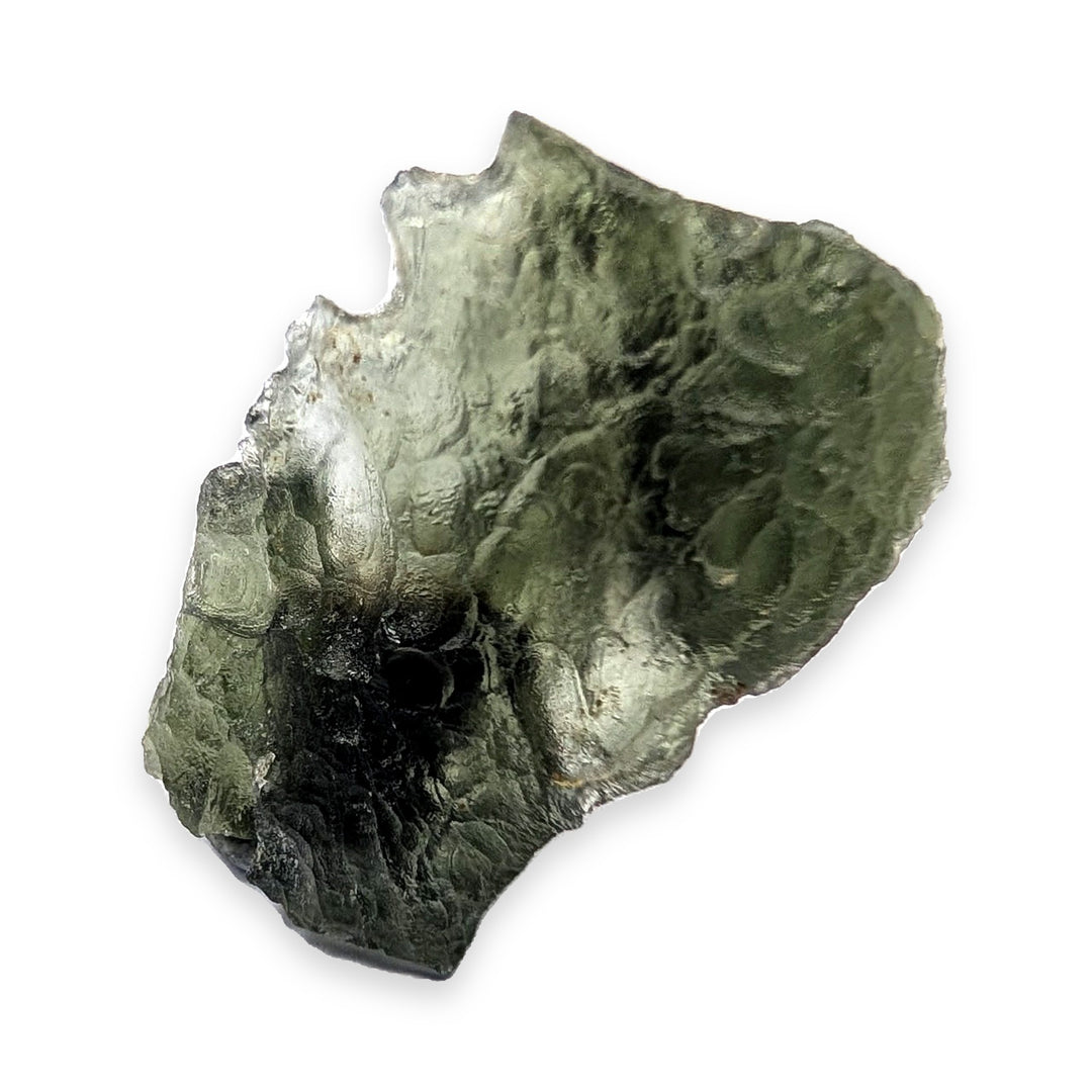 Moldavite Tektite Specimen 5.2g Raw Czech Glass of Transformation