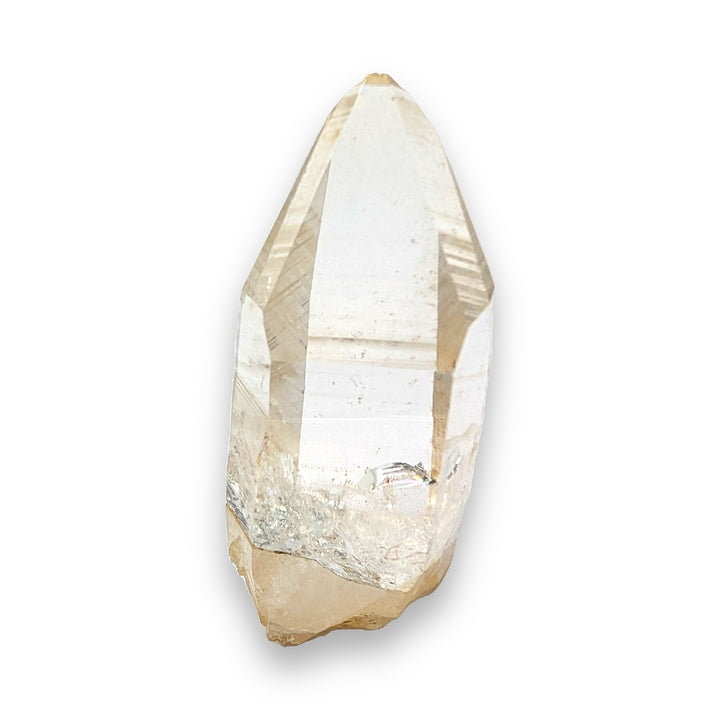 Satyaloka Clear Azeztulite Point 89g High Clarity Quartz Wand