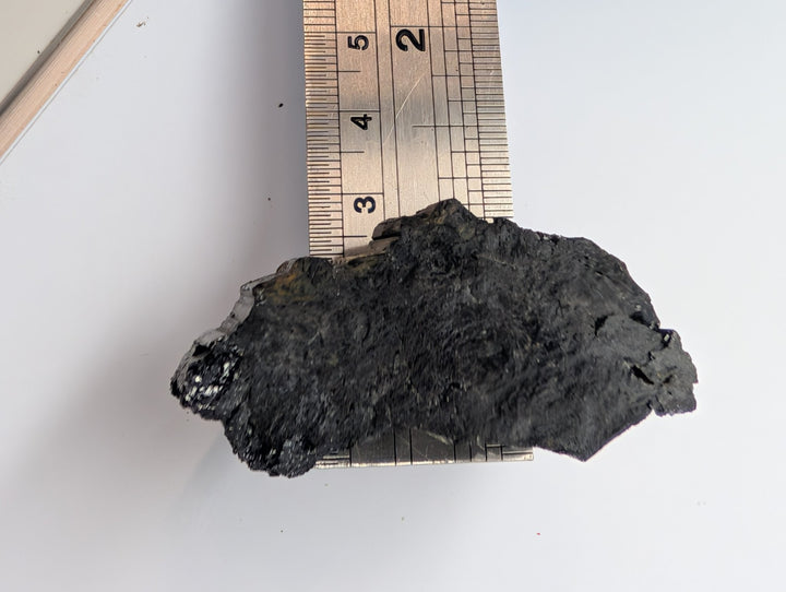 Black Tourmaline Specimen 50g Raw Striated Crystal Schorl