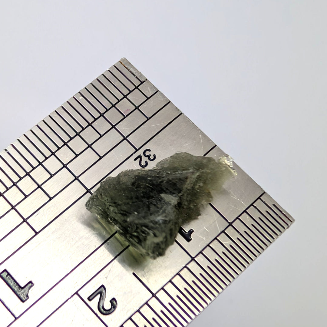 Moldavite Tektite Specimen 0.5g Raw Delicate Czech Glass