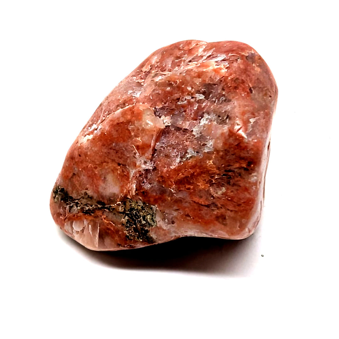 Pink Azeztulite Tumbled Stone 6.1g Polished Quartz Specimen