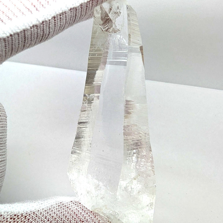 Danburite Crystal Point 71g High Clarity Natural Blade Specimen