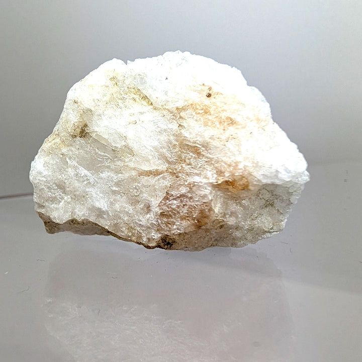 White Azeztulite Raw Crystal Specimen 16.3g High Frequency Quartz