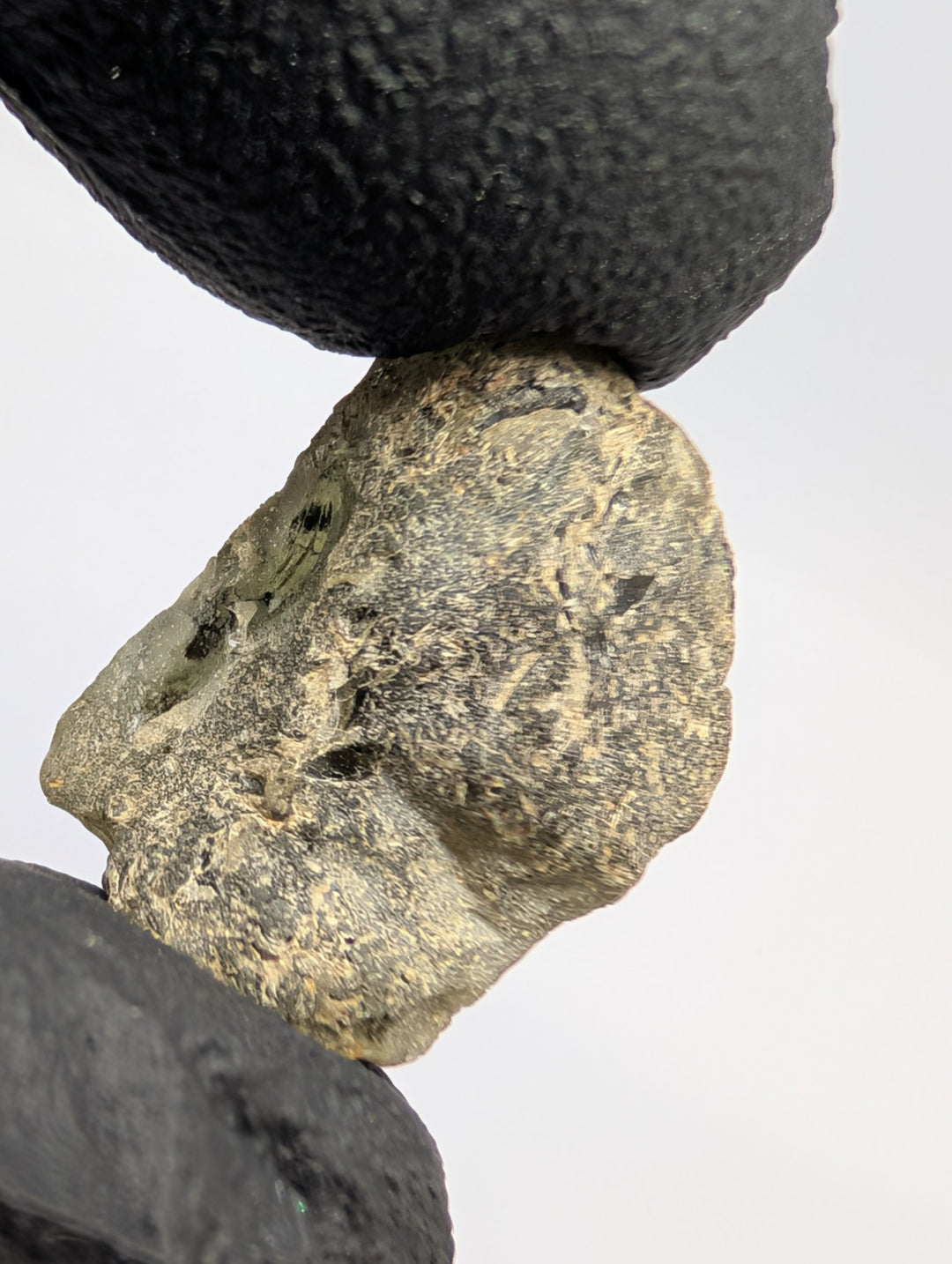 Moldavite Tektite Specimen 2.7g Raw Textured Czech Glass