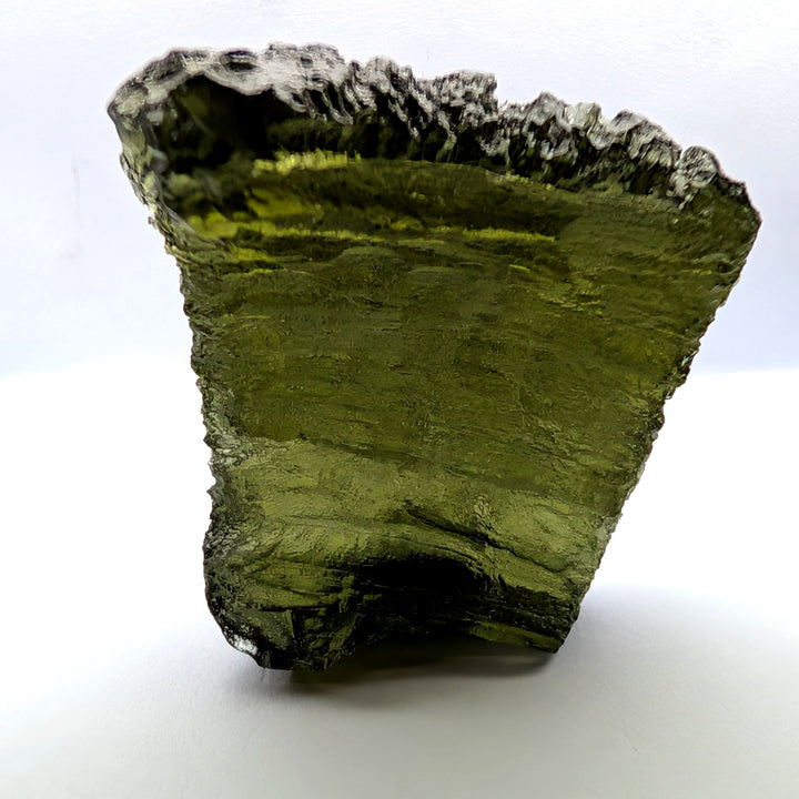 Moldavite Specimen 5.6g Raw Besny Sculpted Czech Tektite