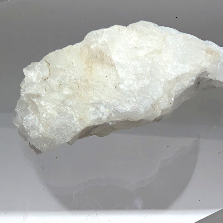 White Azeztulite Raw Quartz Specimen 20g High Frequency Stone