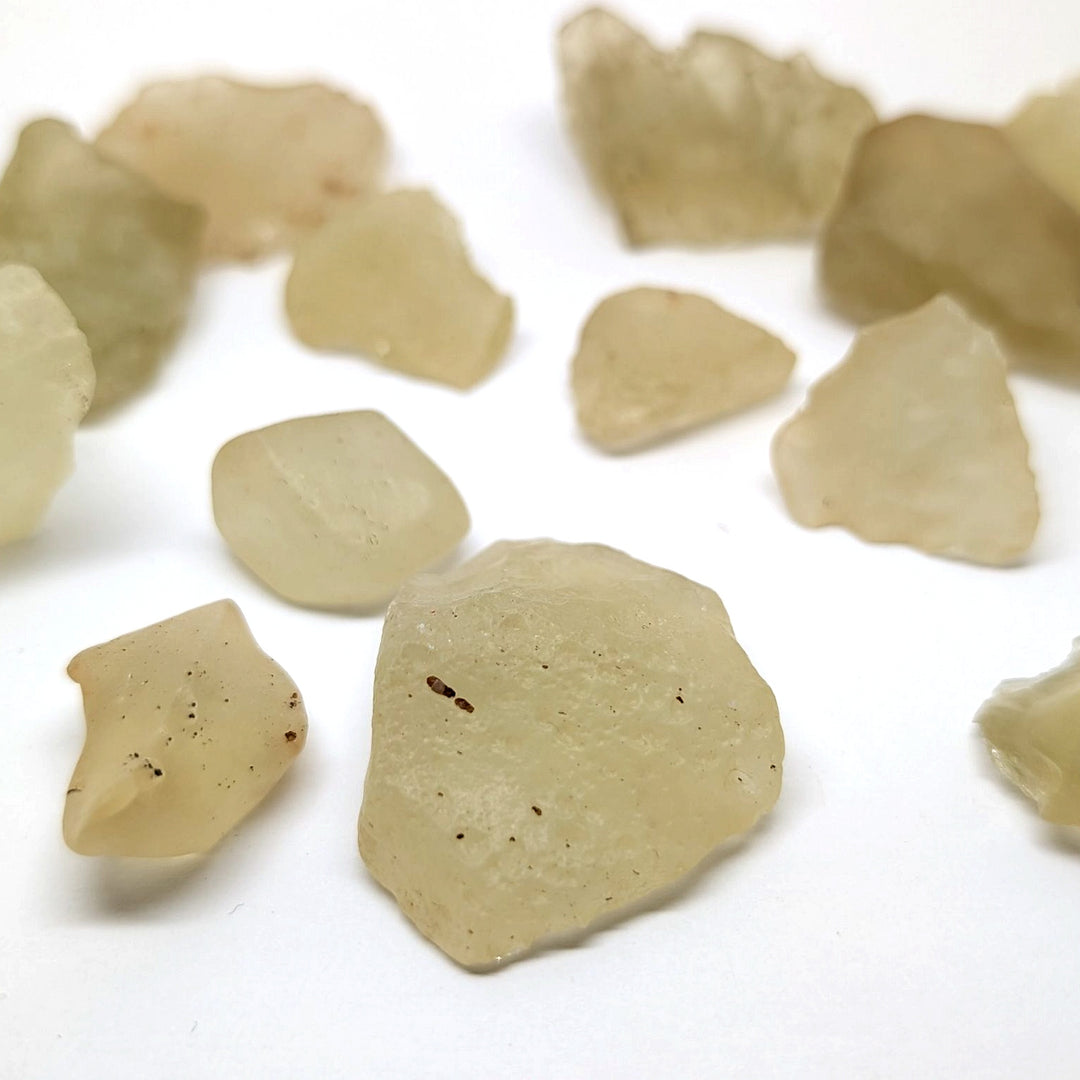 Natural Libyan Desert Glass Raw Specimen Choice of Weights 1g to 30g+