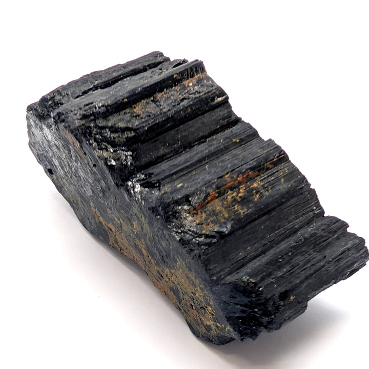 Black Tourmaline Specimen 50g Raw Striated Crystal Schorl