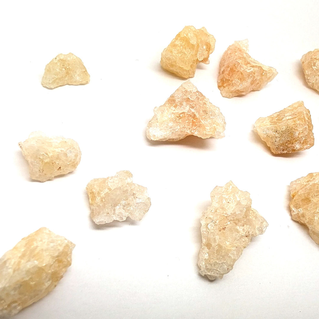 Himalaya Gold Azeztulite Raw Crystal Specimen High Frequency