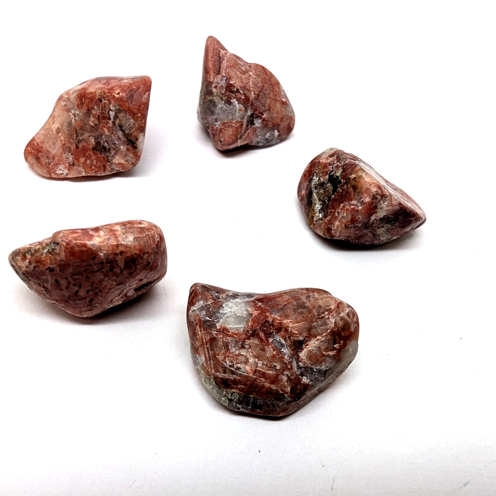 Pink Azeztulite Tumbled Stones 4g Polished Pocket Crystals