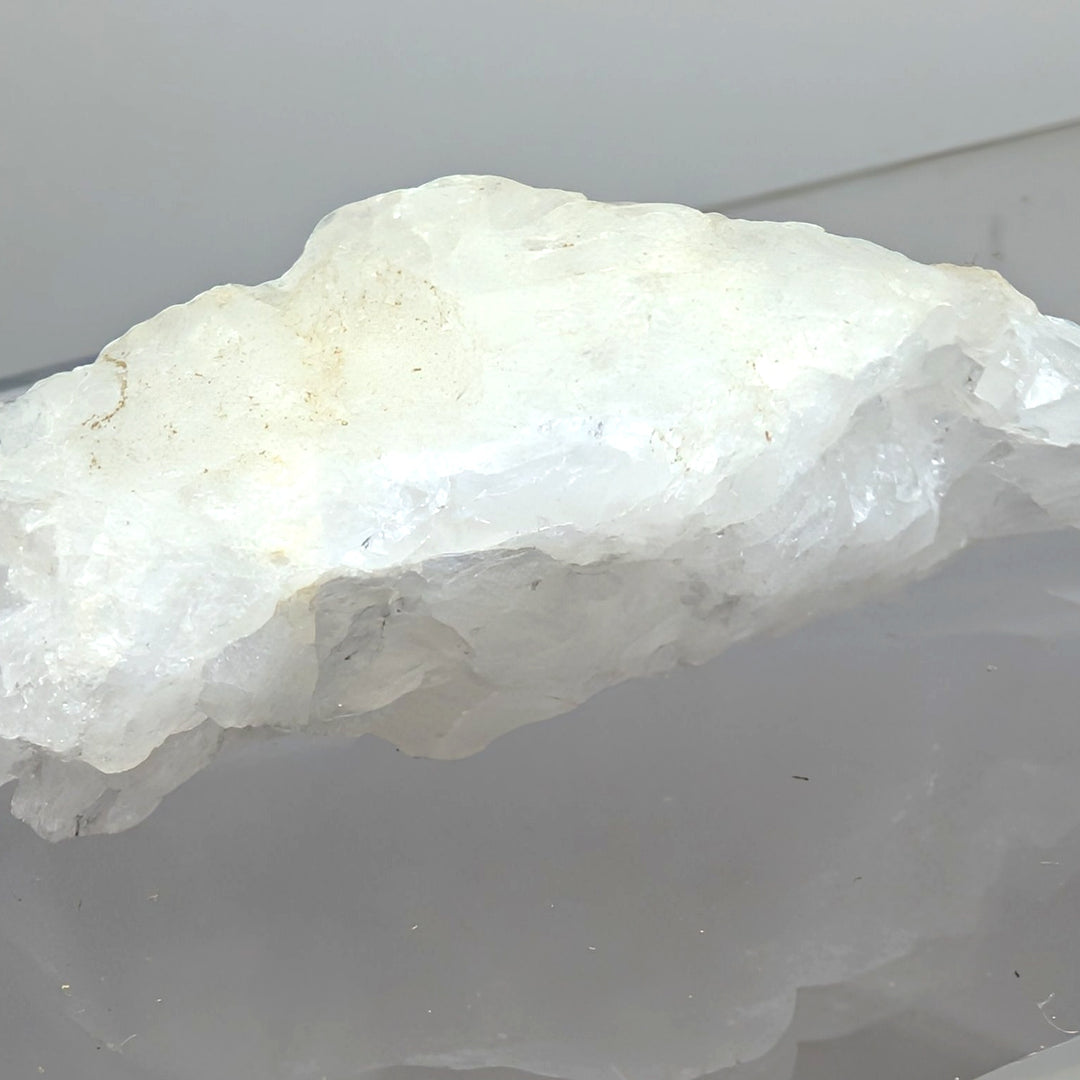 White Azeztulite Raw Quartz Specimen 20g High Frequency Stone
