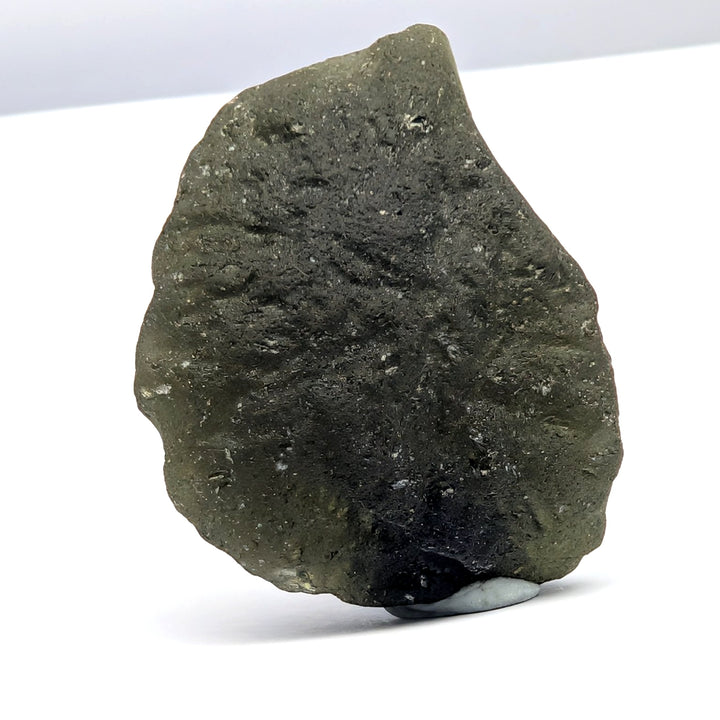 Moldavite Tektite Specimen 6.1g Raw Deep Green Tektite