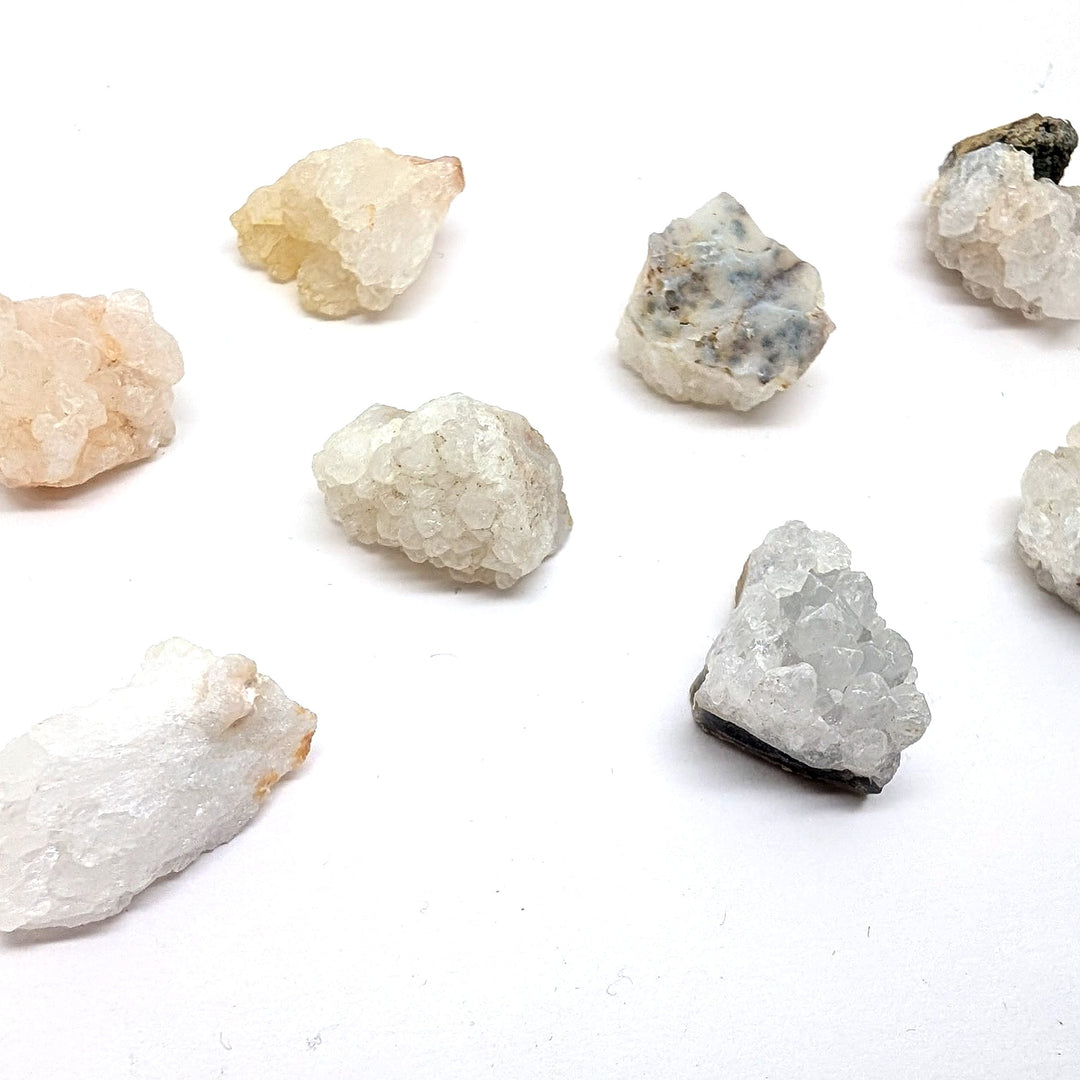 Anandalite Cluster Specimen Raw Quartz Crystal