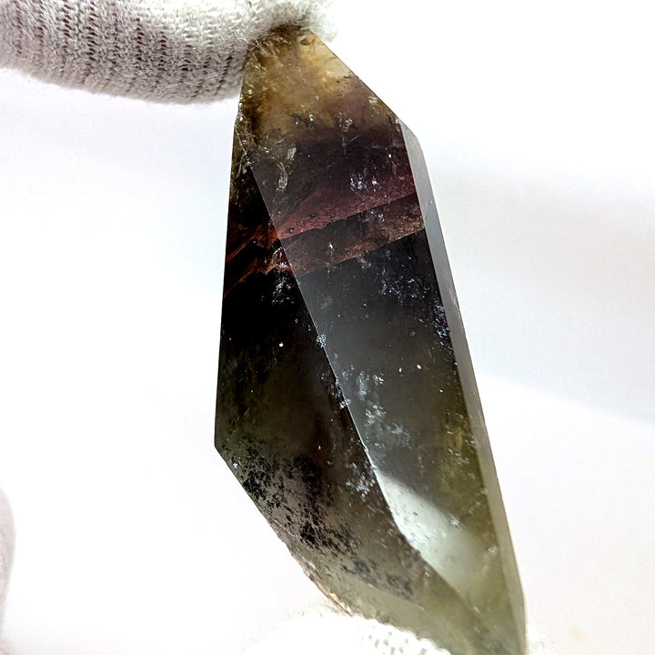 Super Seven Phantom Quartz Point 15g Polished Sacred Seven Crystal