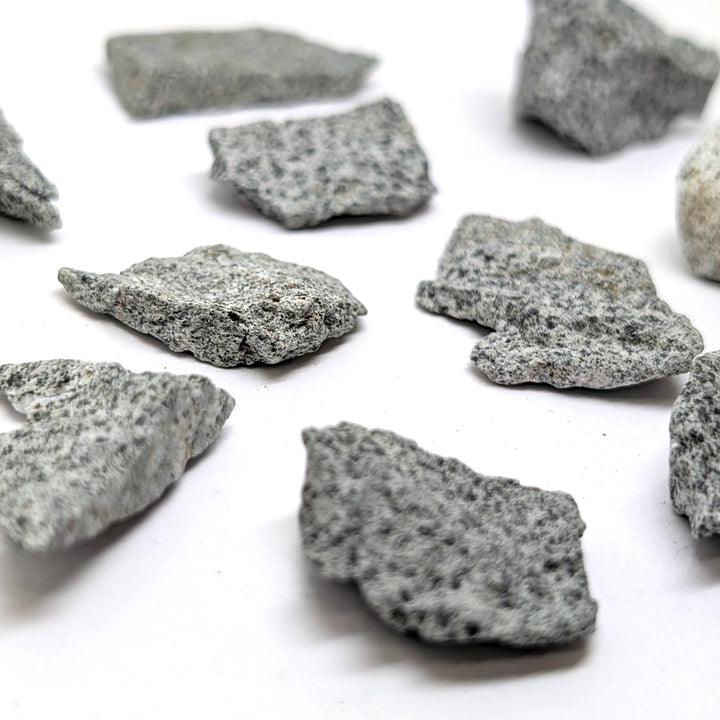 Guardianite Raw Flat Specimen Natural Grey Igneous Crystal